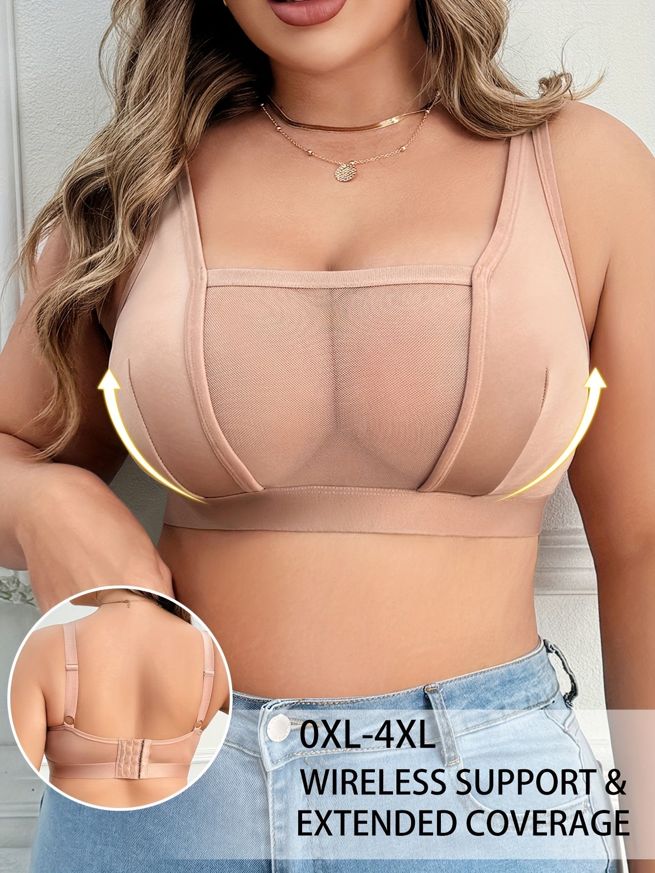 Soutien-gorge grande taille pour femme 1 pièce