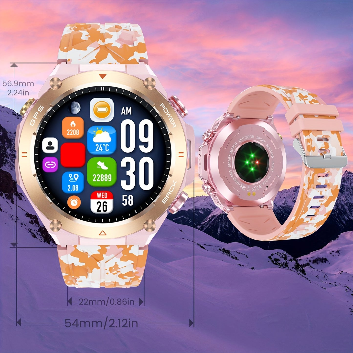 Montre connectée GPS