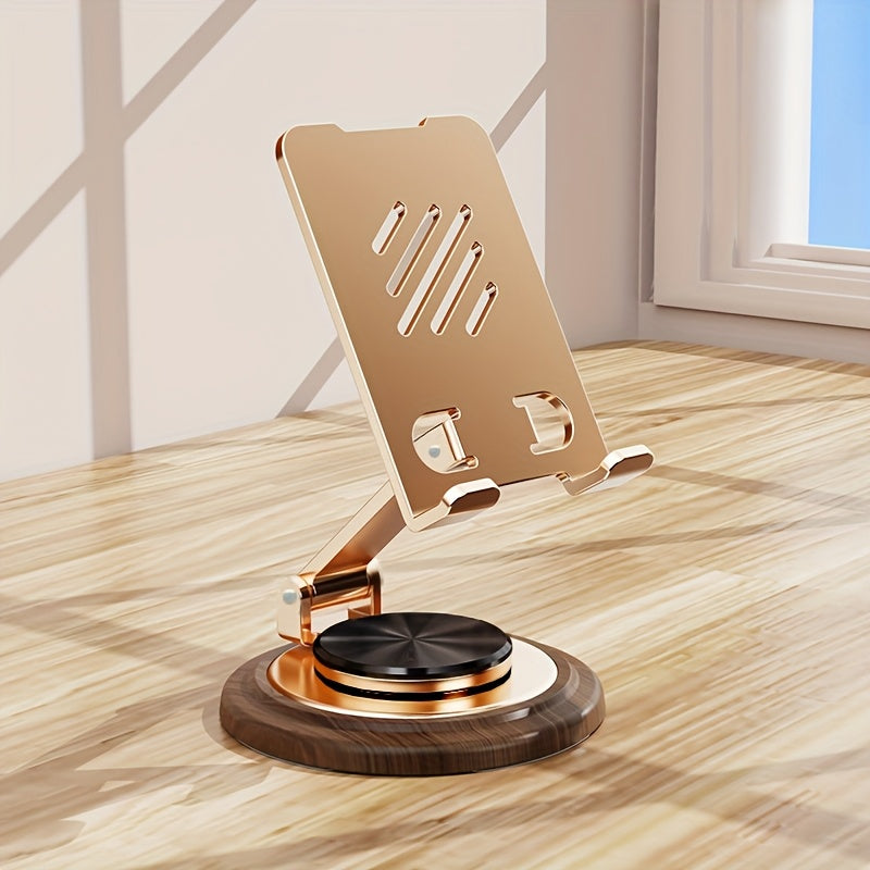 Support de téléphone portable pliable en bois