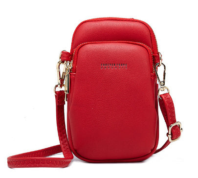 Sac à bandoulière simple et tendance de couleur unie - Topdecheztop.fr