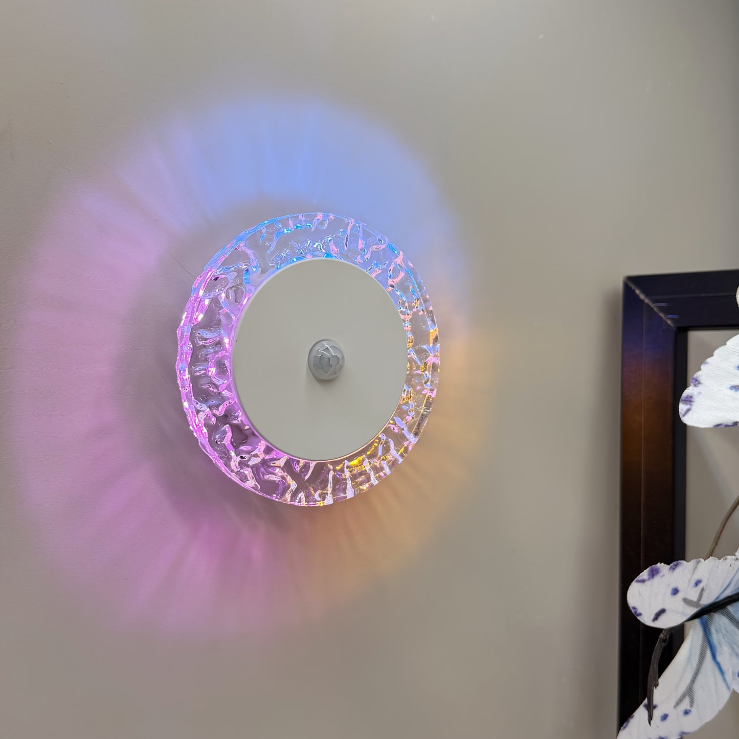 Veilleuse élégante et intelligente à détecteur de mouvement, rechargeable par USB