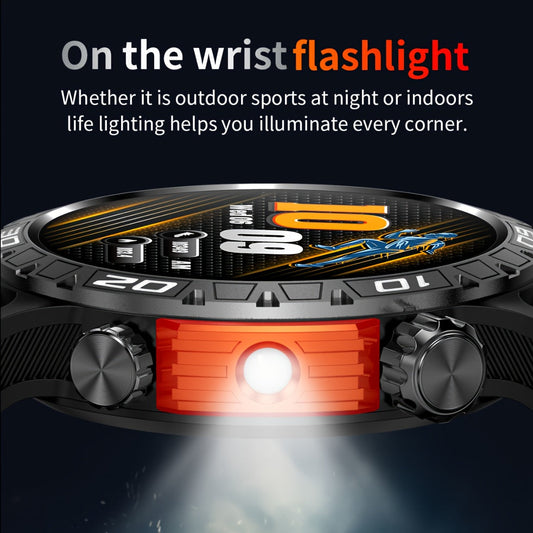 Montres connectées avec lampe de poche - Topdecheztop.fr