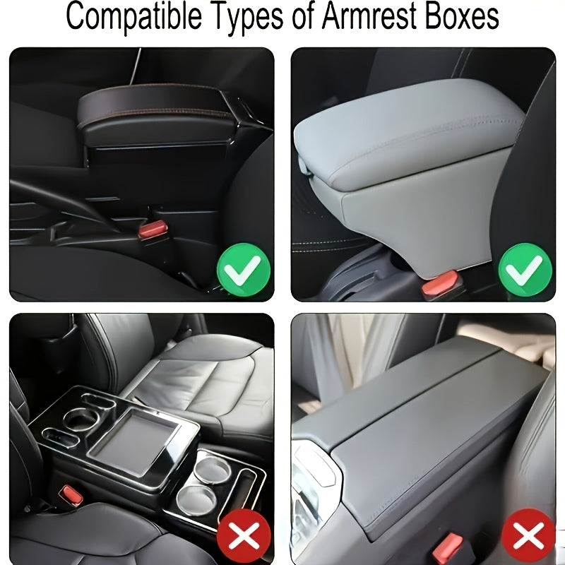 Coussin d'accoudoir en cuir PU, style sportif et tendance avec poches de rangement