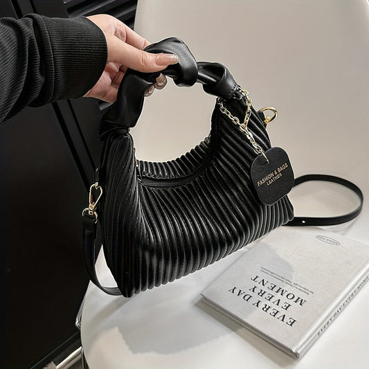 Pochette de soirée plissée tendance pour femme - Topdecheztop.fr