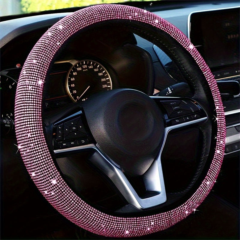 Housse de volant de voiture luxueuse et bling-bling - Extensible - Topdecheztop.fr