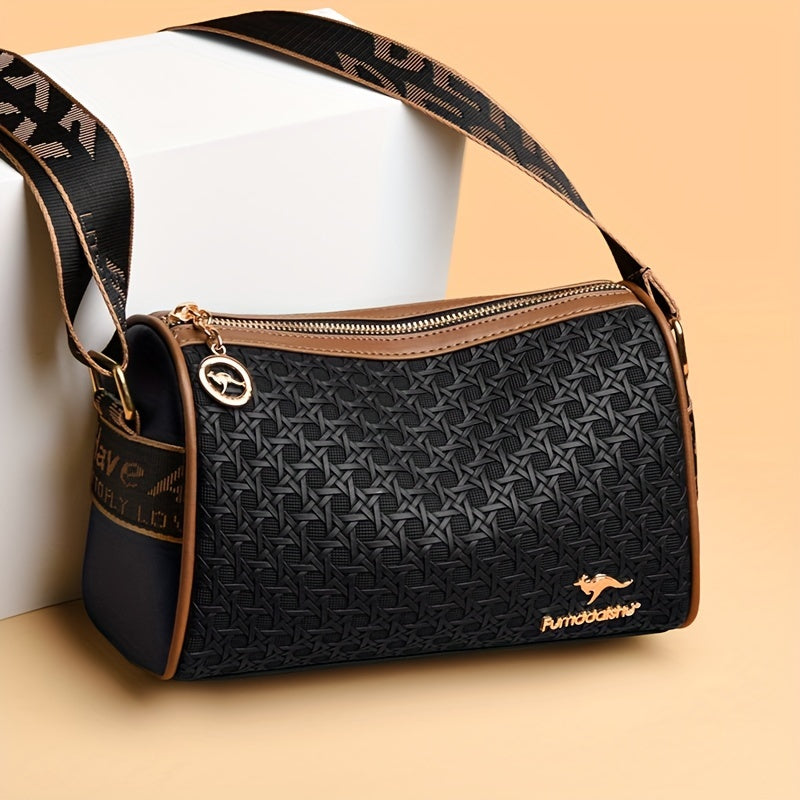 Sac bandoulière cylindrique tendance