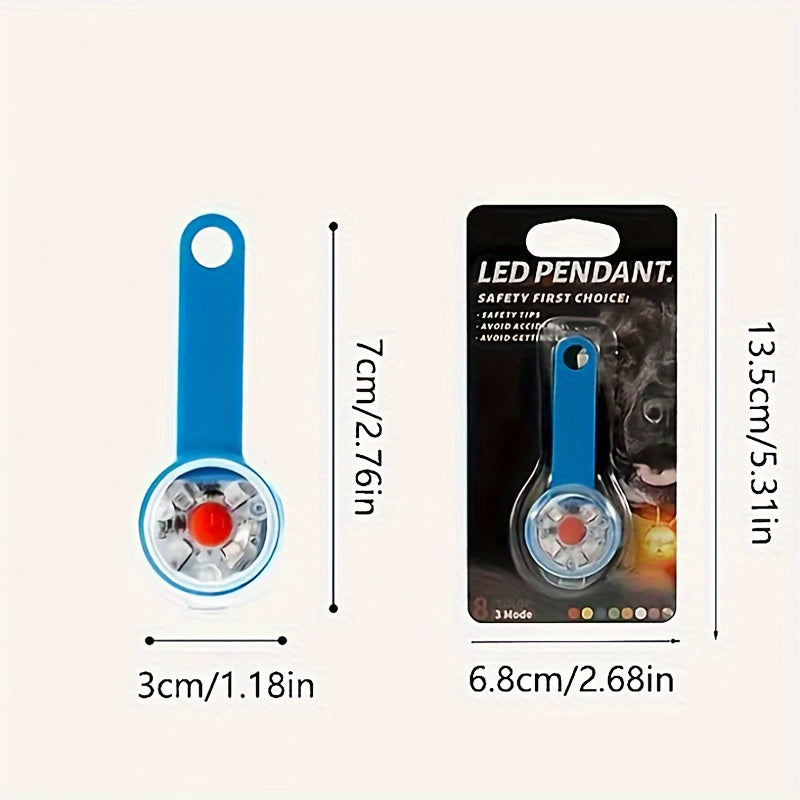 Pendentif rechargeable pour collier pour animal de compagnie (1 pièce)