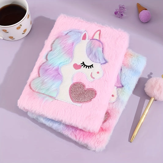 Carnet de notes en peluche pour filles - Topdecheztop.fr