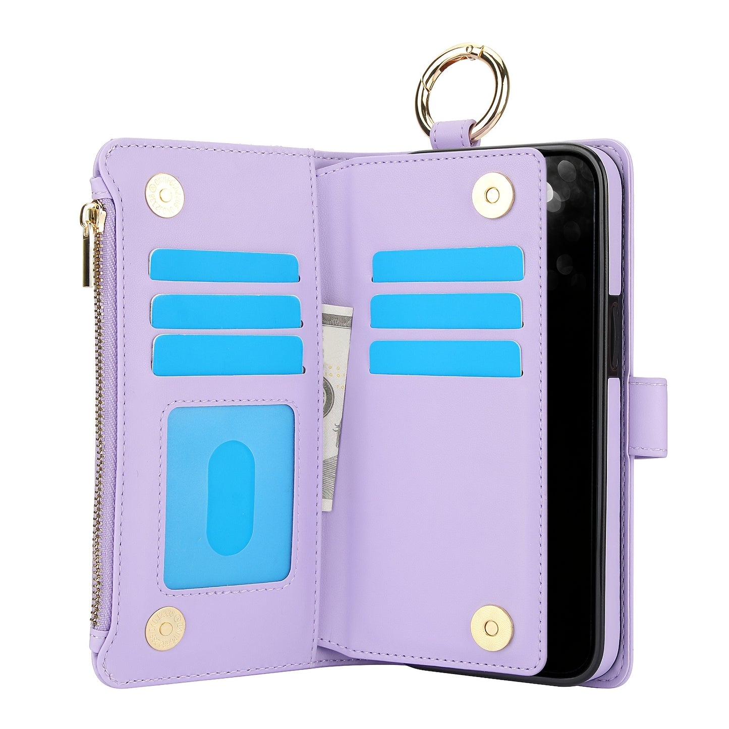 Étui portefeuille bandoulière pour Samsung Galaxy