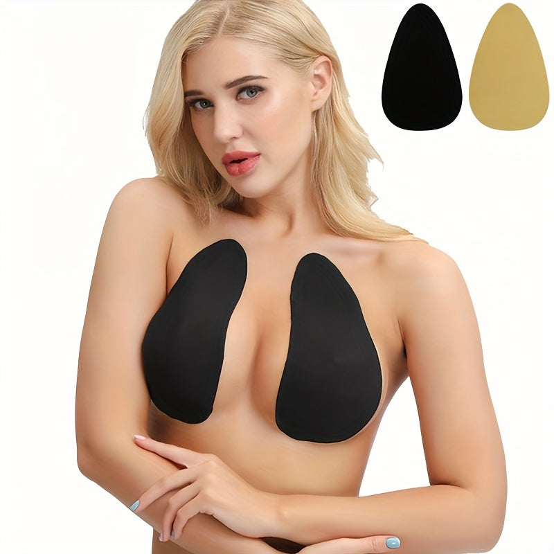 Soutien-gorge invisible réutilisable à coller