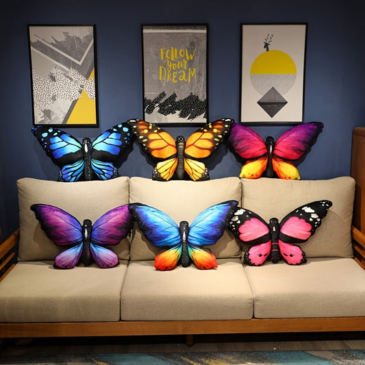 Coussin de canapé en forme de papillon