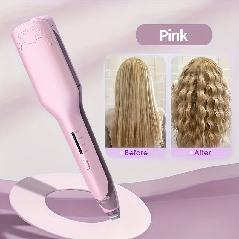 Fer à friser et à onduler, fer à friser avec embouts gaufrés