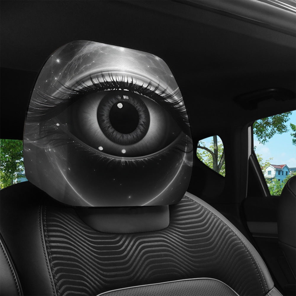 Lot de 2 housses d'appuie-tête de voiture