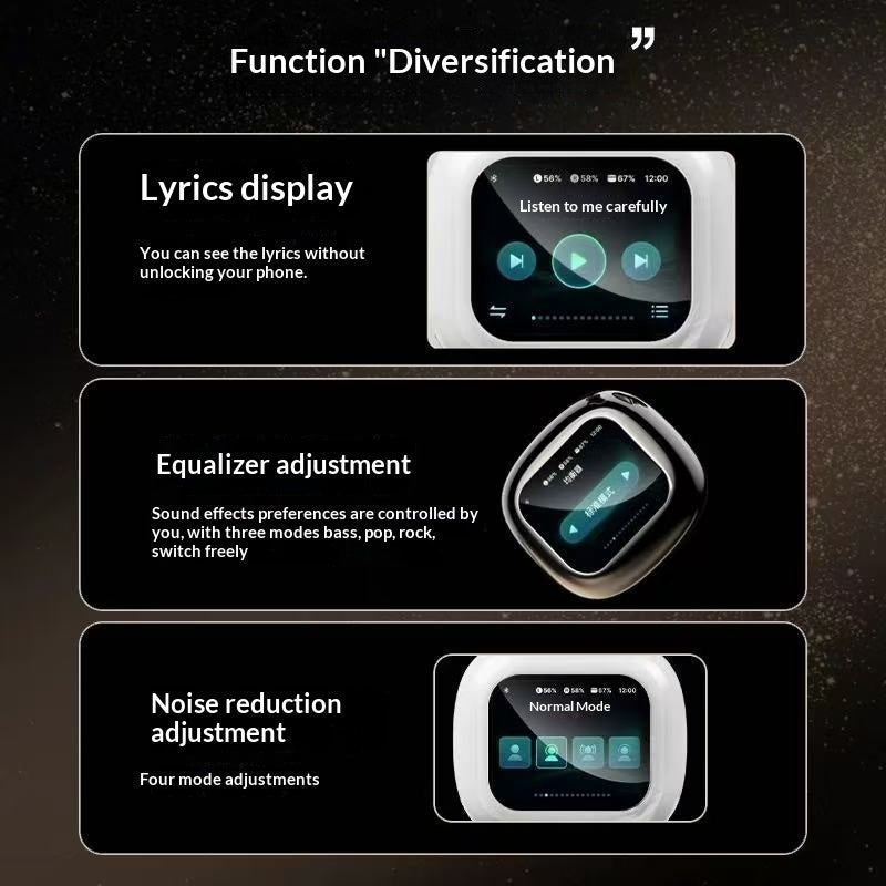 Écouteurs intra-auriculaires sans fil à autonomie ultra-longue