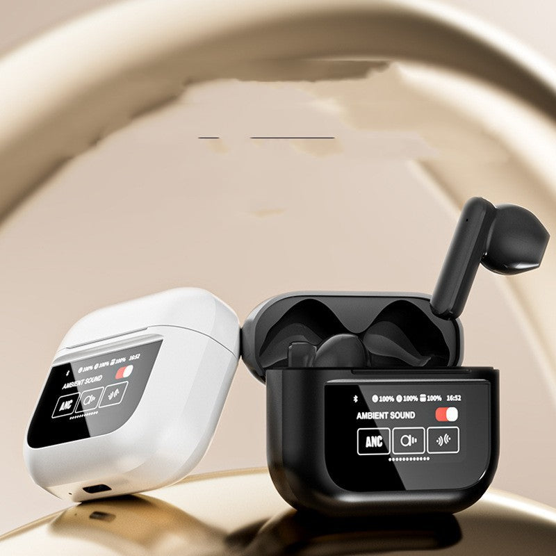 Casque Bluetooth à écran tactile LCD couleur