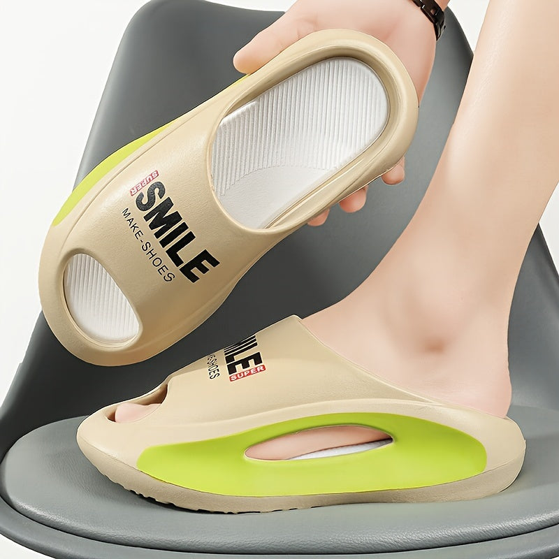 Pantoufles  à bout ouvert, respirantes et tendance