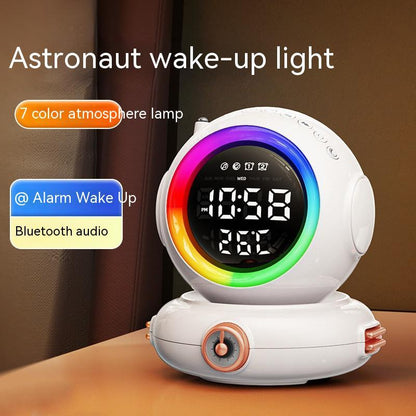 Astronaute Haut-parleur Bluetooth Lumière d'ambiance Sunrise