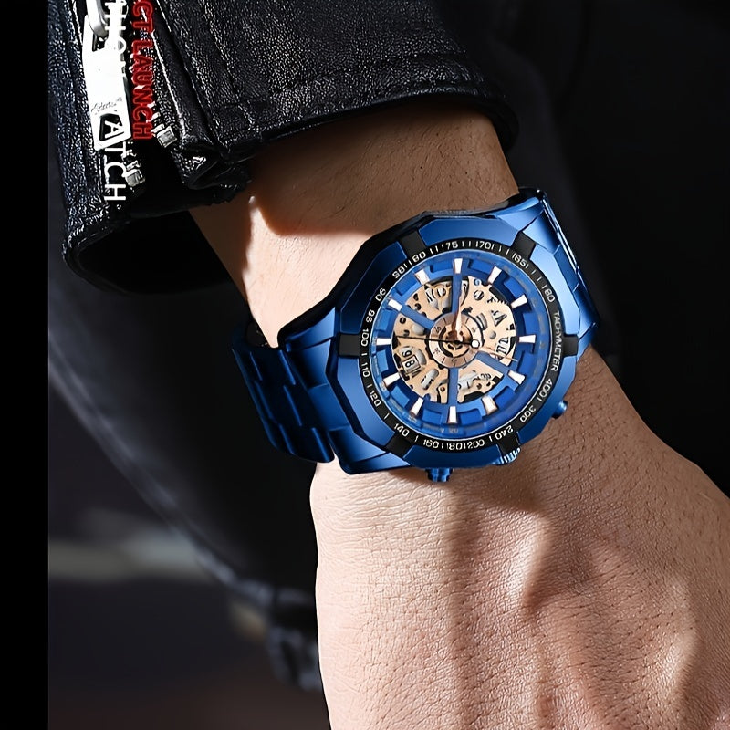 Montre Binbond Hollow Quartz étanche pour homme - Topdecheztop.fr
