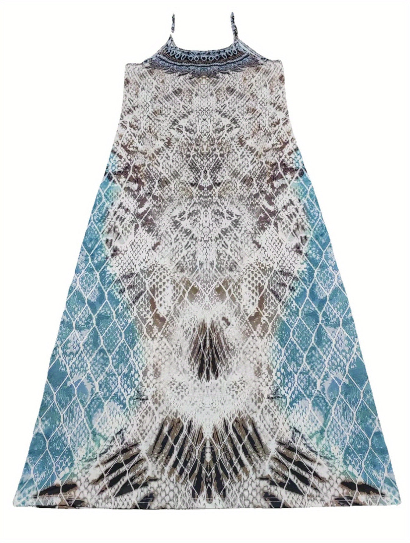 Robe à imprimé graphique - Topdecheztop.fr
