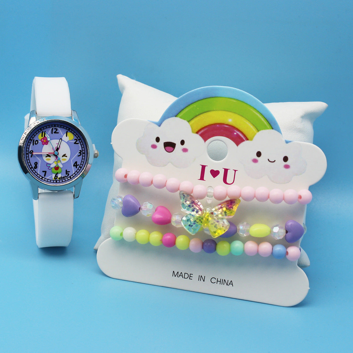 Ensemble de montre de dessin animé mignon pour enfants 15