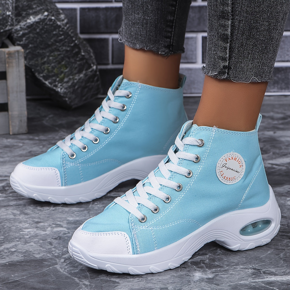 Chaussures femme avec  coussin d'air