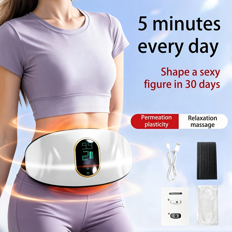 Appareil de massage portable multifonctionnel pour les abdominaux et les jambes, alimenté par USB