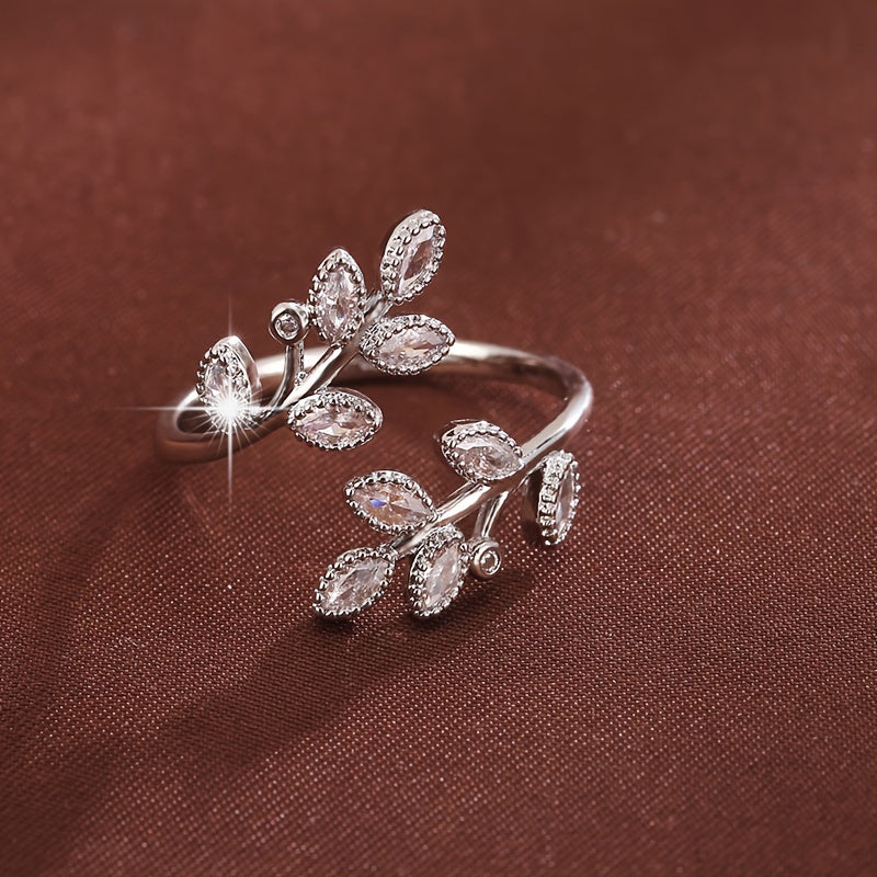 Bague ouverte ajustable pour femme