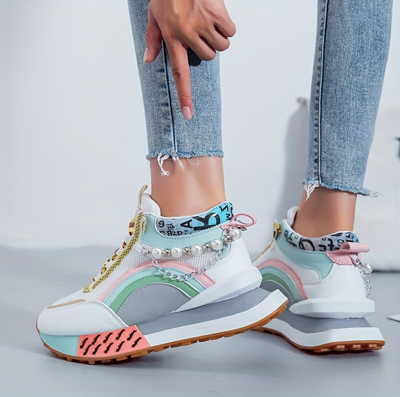 Baskets montantes décontractées pour femmes, chaussures pour femmes