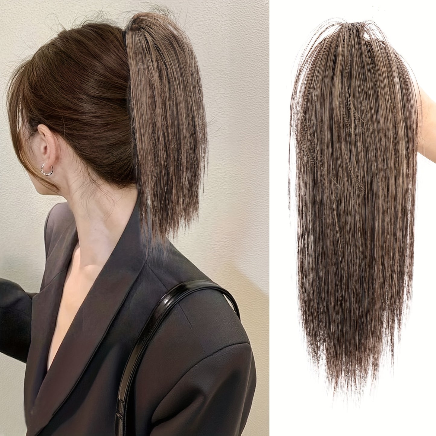 Perruque , queue de cheval  pour femme - Cheveux synthétiques - Topdecheztop.fr