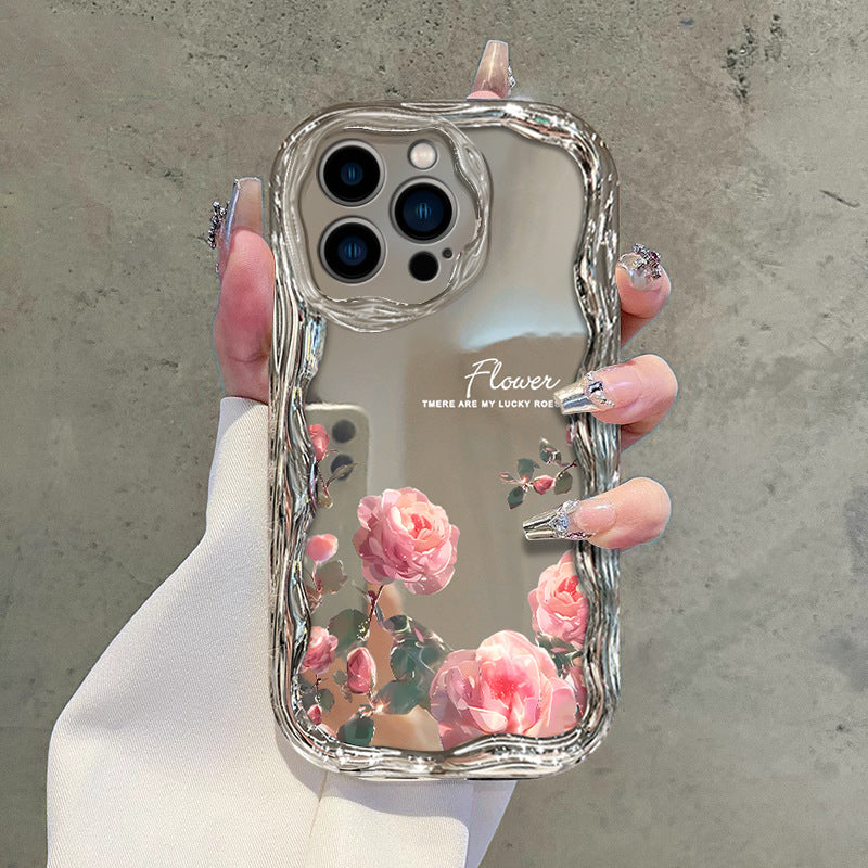 Les coques de téléphone à motif de rose