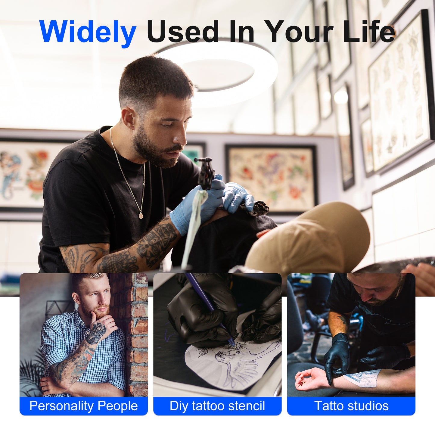 Imprimante thermique portable D810 - Connectivité sans fil et impression USB