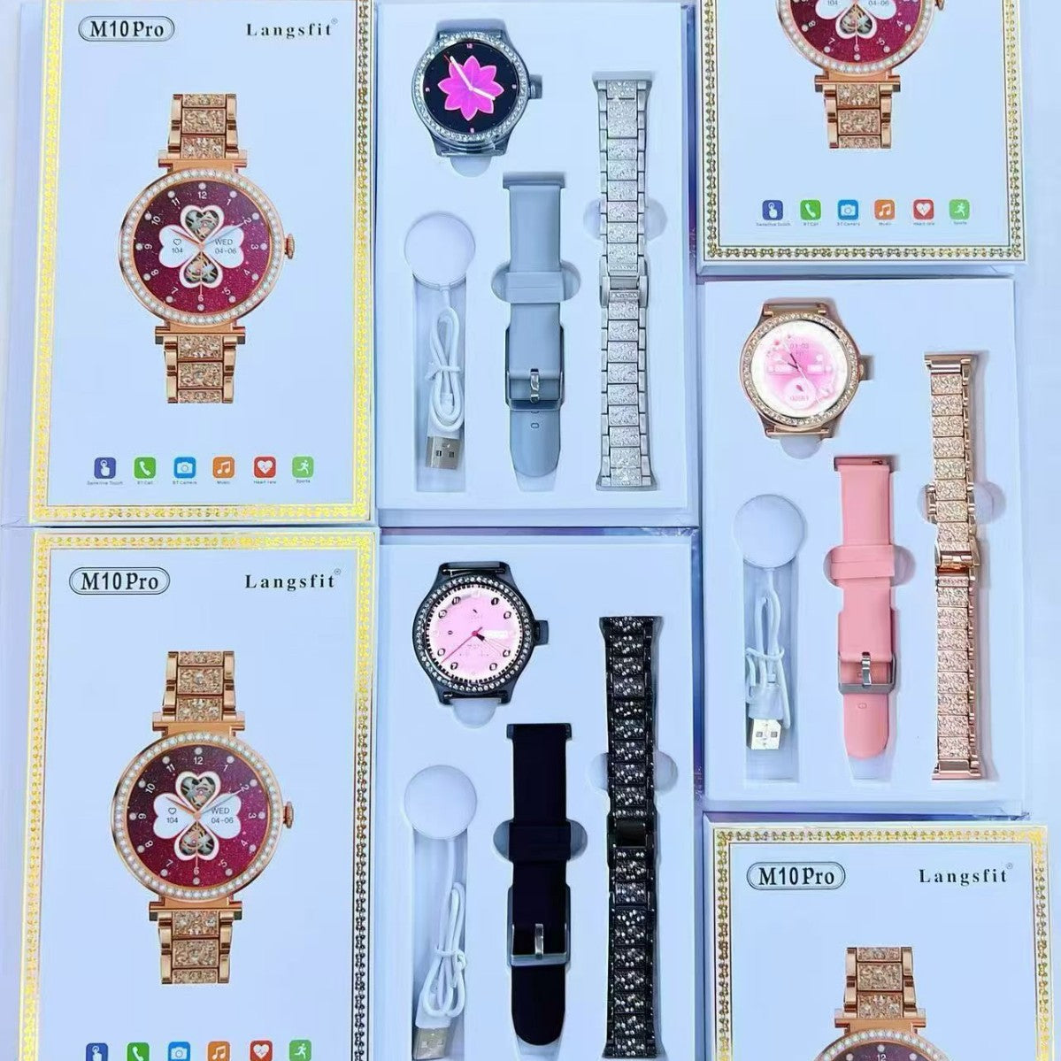 Montre connectée Bluetooth pour femmes