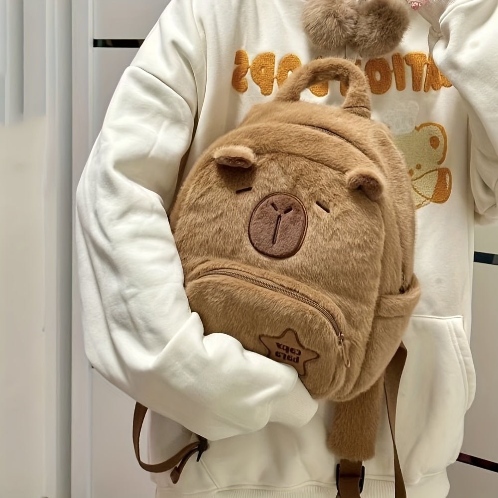 1 sac à dos en peluche Capybara - Topdecheztop.fr1 sac à dos en peluche CapybaraCADEAUXTopdecheztop.frTopdecheztop.fr220241 sac à dos en peluche CapybaraMARRON