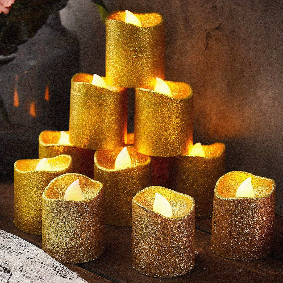 Lot de 6 bougies LED - Topdecheztop.fr