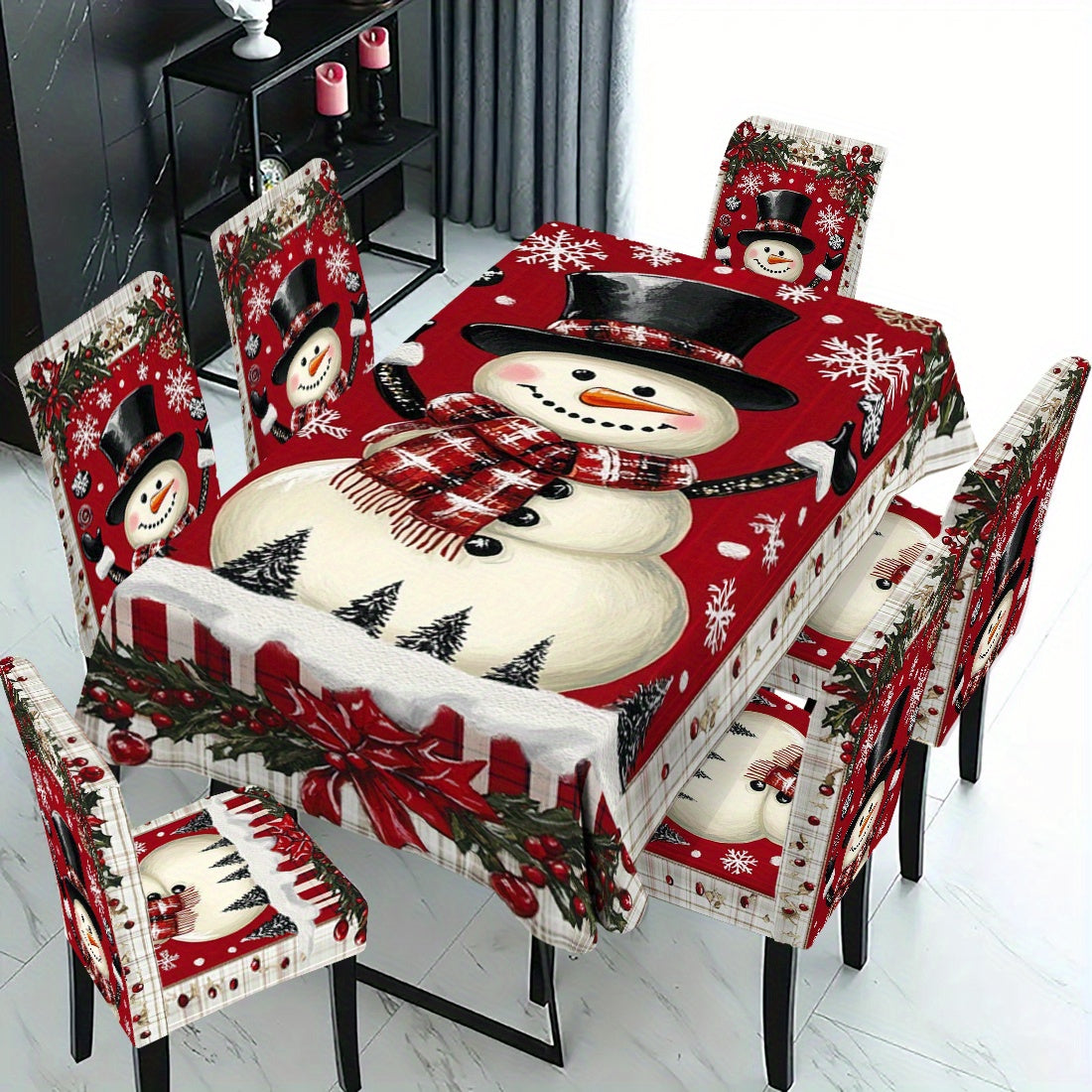 Ensemble de  7 PCS , Noël