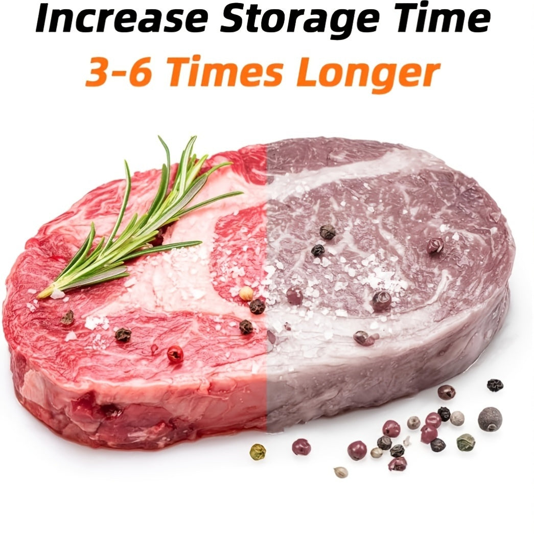 Lot de 5 sacs de mise sous vide AGASHE sans BPA - Longueur : 3 m