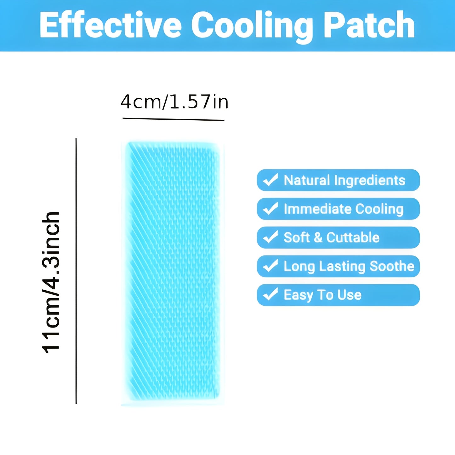 Poche de glace Quick-Cool en gel | Portable, jetable