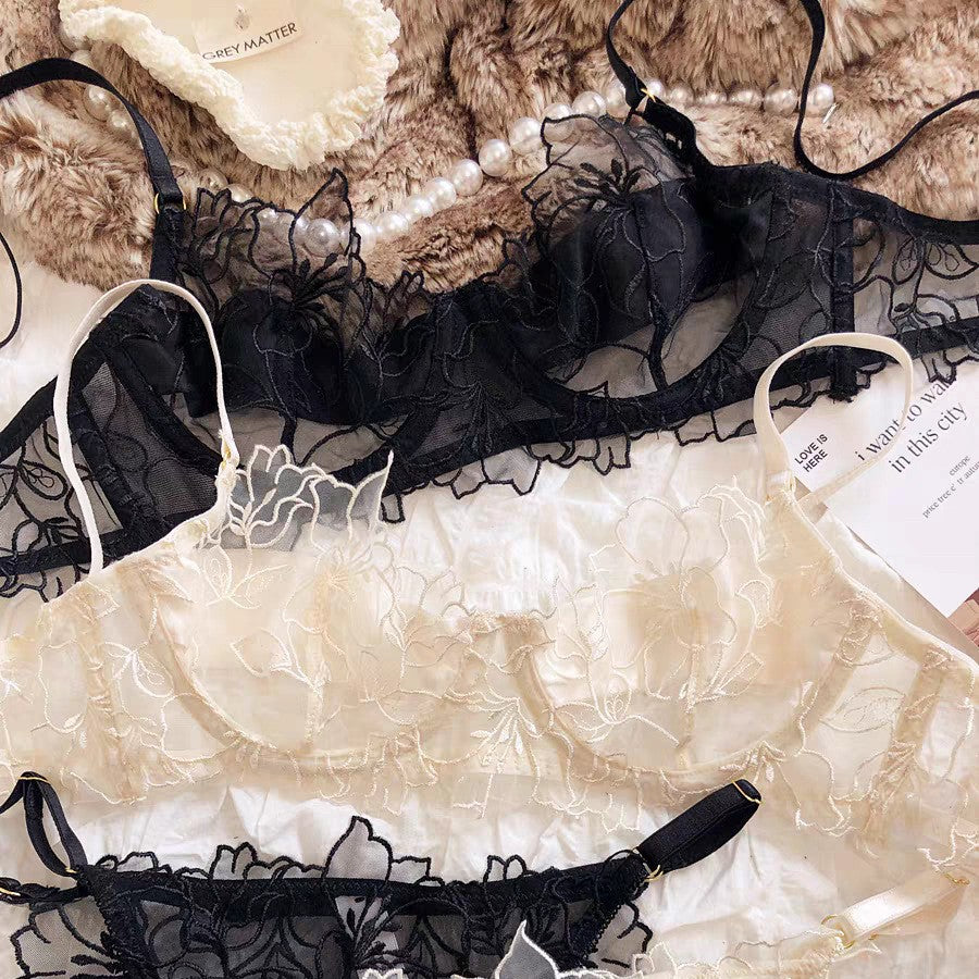 Ensemble soutien-gorge et culotte en dentelle
