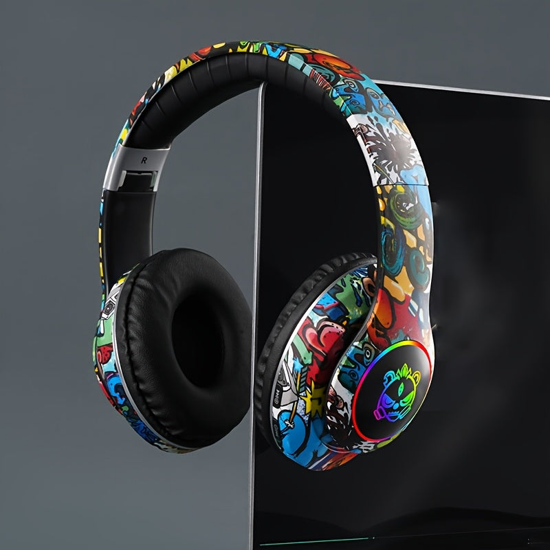 Casque Bluetooth Sans Fil Pliable - Gaming E-Sport Stereo USB-C