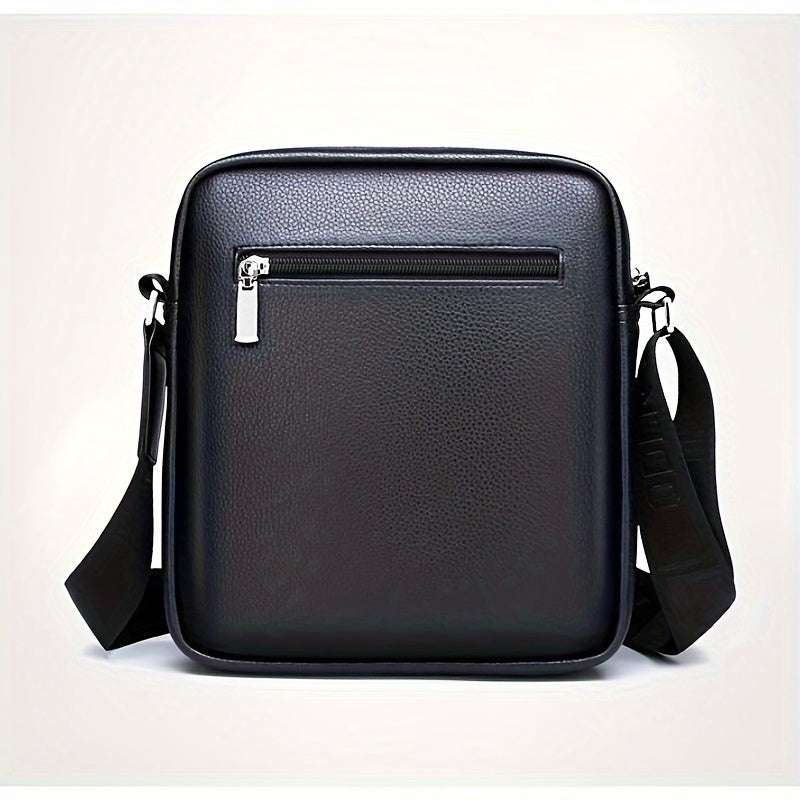Sac à bandoulière décontracté en cuir PU pour homme, 1 pièce - Topdecheztop.fr