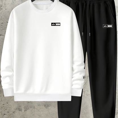 Ensemble deux pièces sweat-shirt et pantalon 3