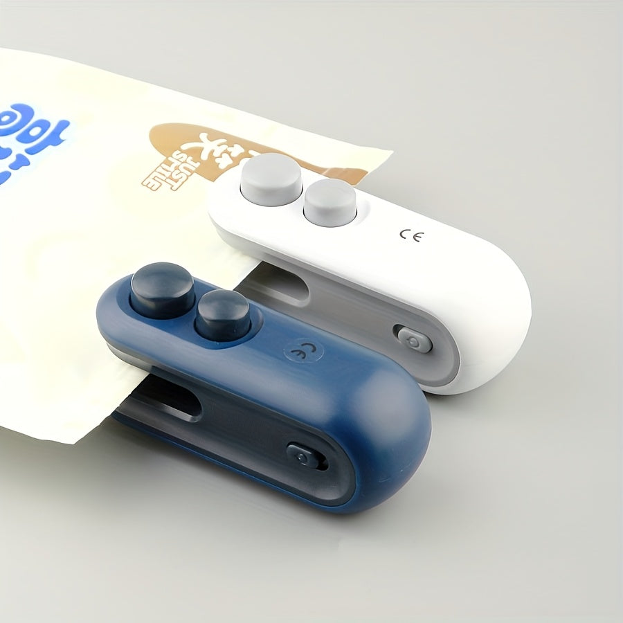 Ensemble de scelleuses pour sachets de snacks | 1 scelleuse + 1 câble de chargement USB