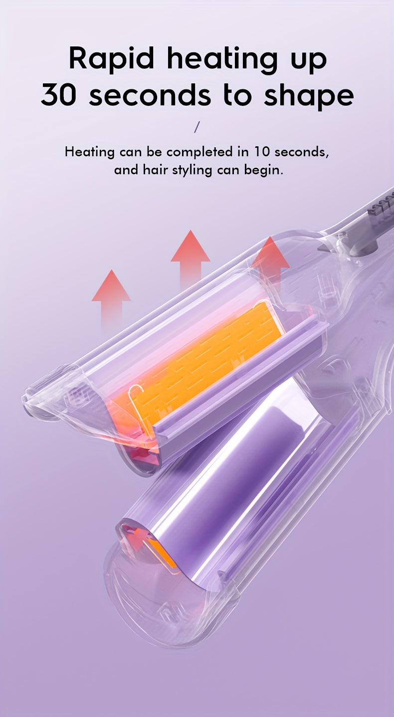 Fer à friser et à onduler, fer à friser avec embouts gaufrés