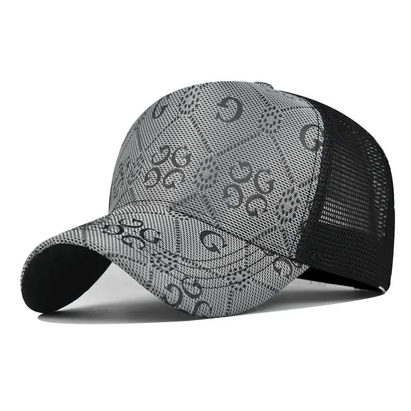 Casquette de baseball imprimé GRIS