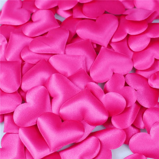 Lot de 100 pétales en forme de cœur pour décoration - Topdecheztop.fr