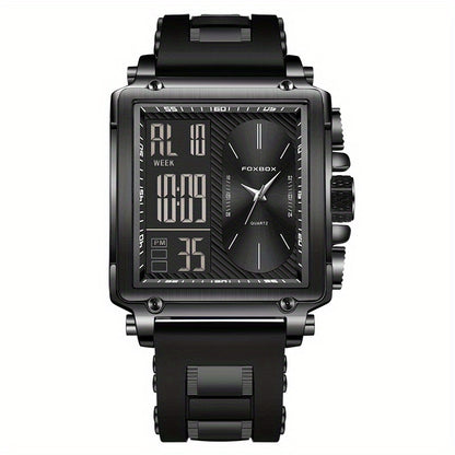 Montre électronique carrée tendance pour homme de Lige 3