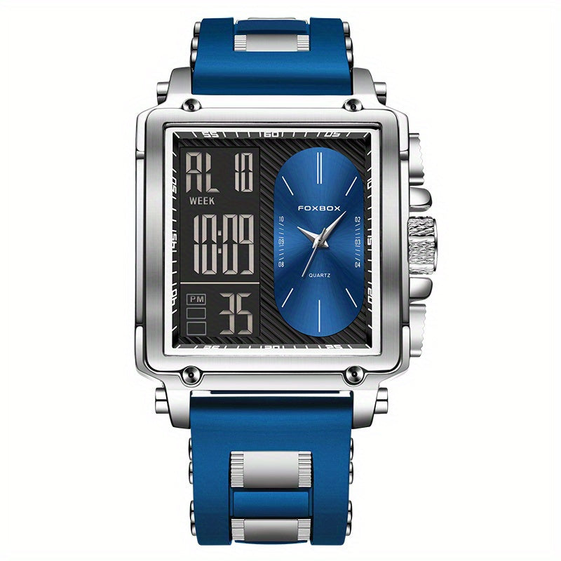 Montre électronique carrée tendance pour homme de Lige 2