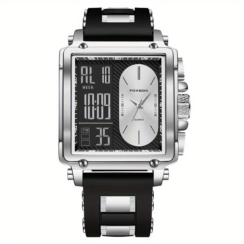 Montre électronique carrée tendance pour homme de Lige 1