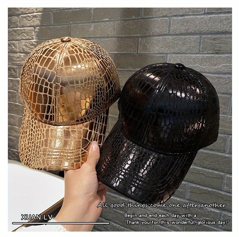 Casquettes de baseball à motif crocodile, unisexes - Topdecheztop.fr