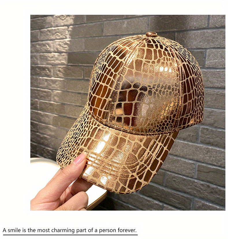 Casquettes de baseball à motif crocodile, unisexes - Topdecheztop.fr